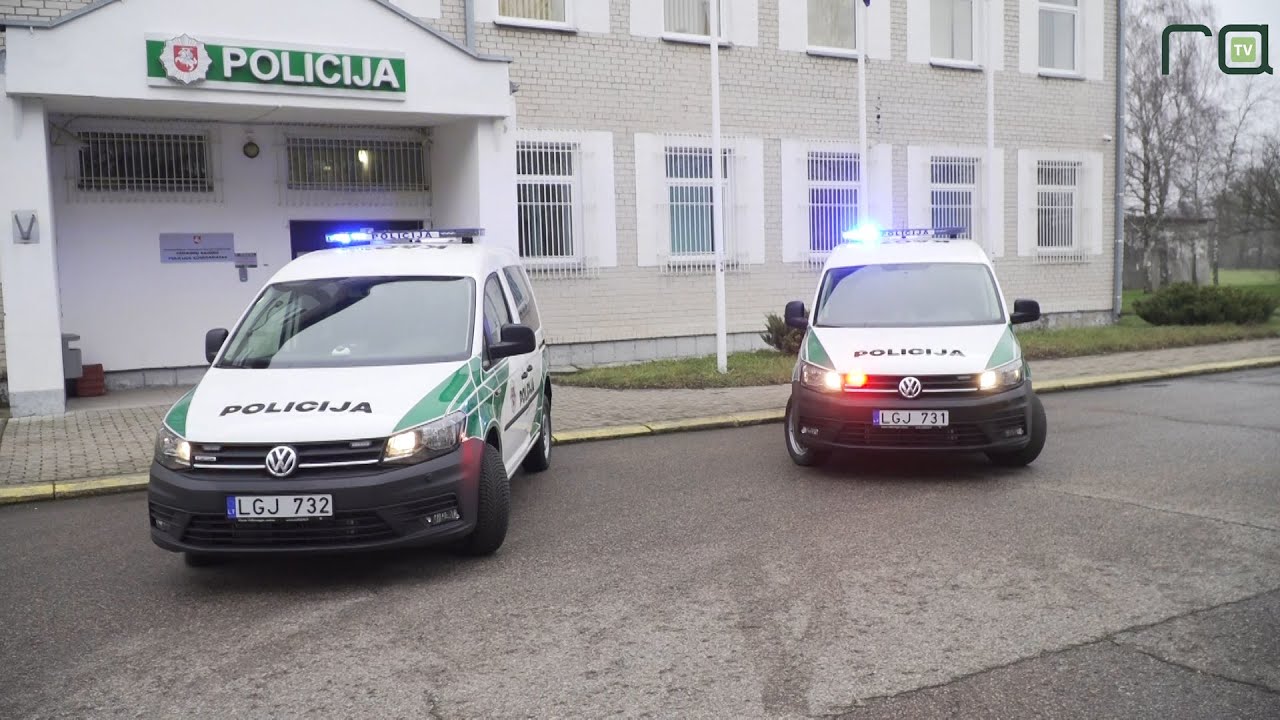 Į Kėdainių miesto gatves išriedėjo nauji „VW Caddy“ policijos automobiliai
