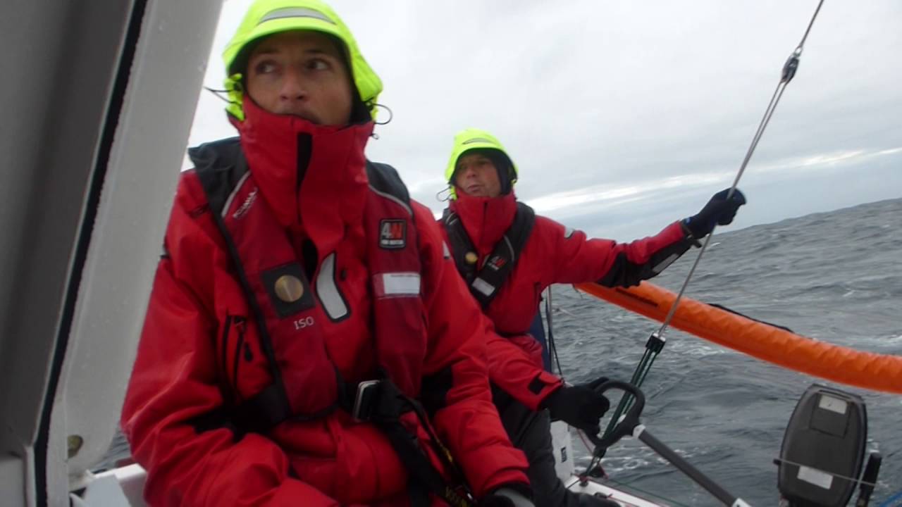 Gros temps dans le golfe de Gascogne