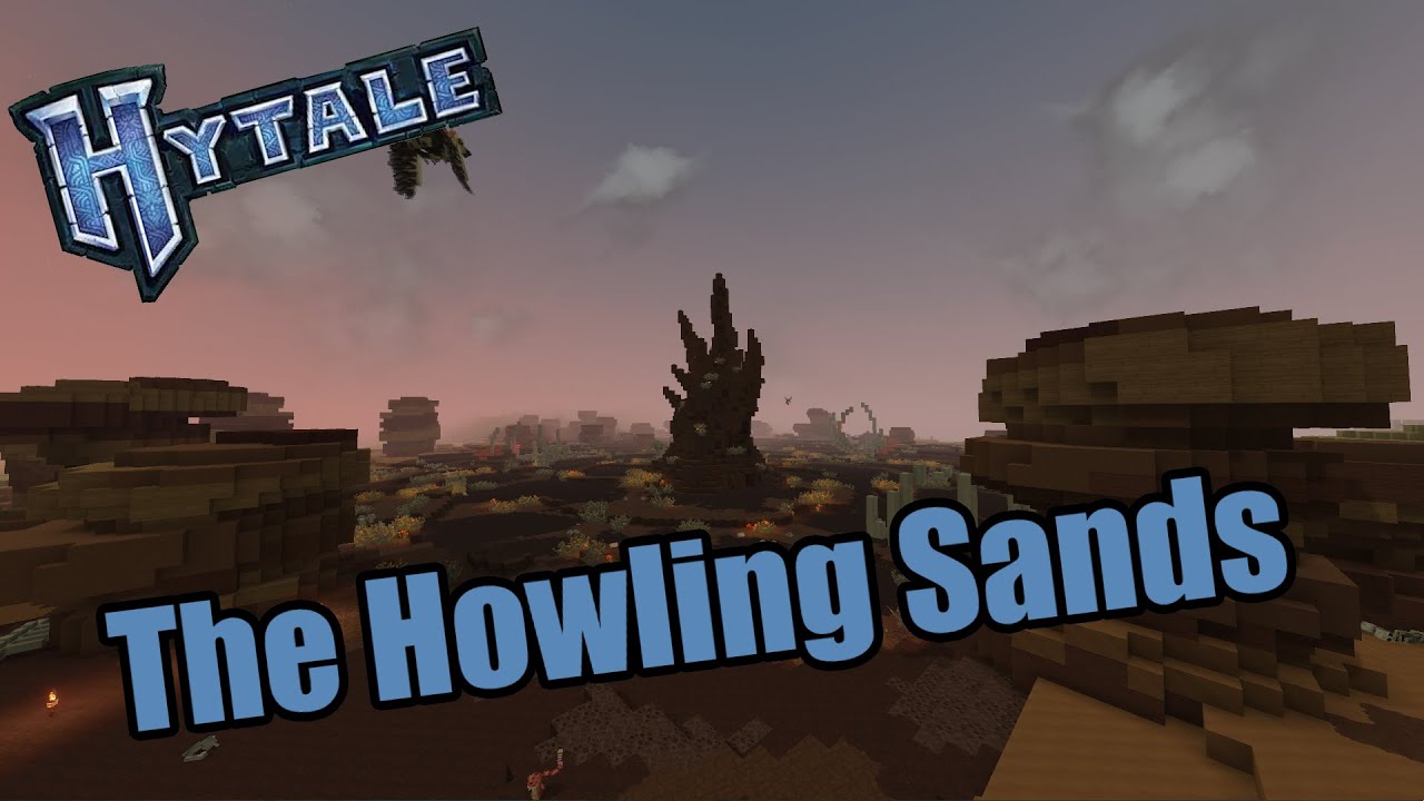 Just Exploring & Showing Off the Howling Sands Zone | Hytale |