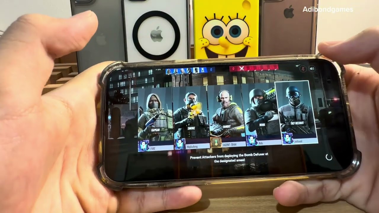 Rainbow Six Siege Mobile – Gameplay Test on iPhone 14 Pro Max 