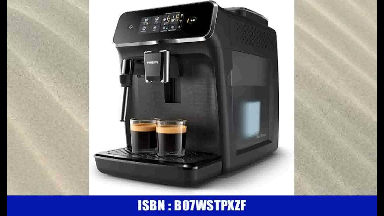 Philips Series 2200 EP2220 Automatische Kaffeemaschine mit MilchaufschÃ¤umer 15 bar Matt Black