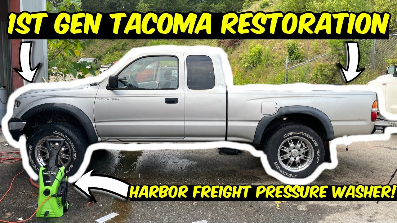 БЕЗУМНАЯ реставрация Toyota Tacoma первого поколения! Часть 1