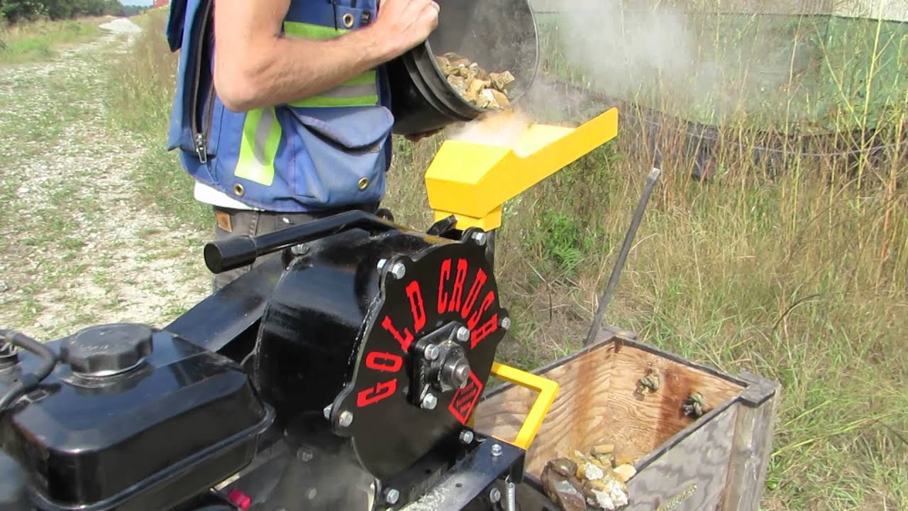 Boots and Pants Gold Rock Crusher - mini hammermill