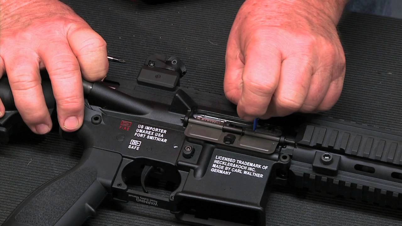 Walther Arms - HK 416 .22 Field Stripping