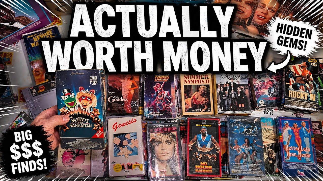 Yes, These Sell — VHS, Vinyl, and Video Games That Make Money.