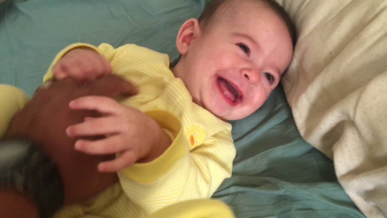 Maddie laughing