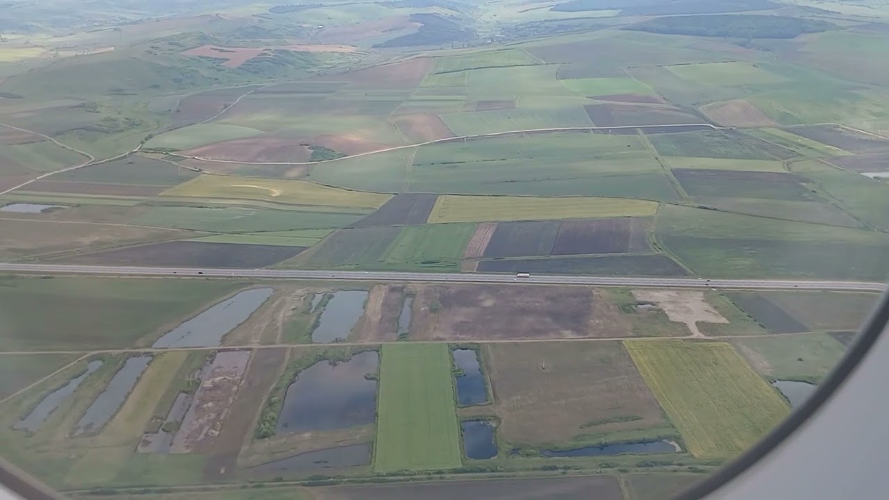 Landing at 