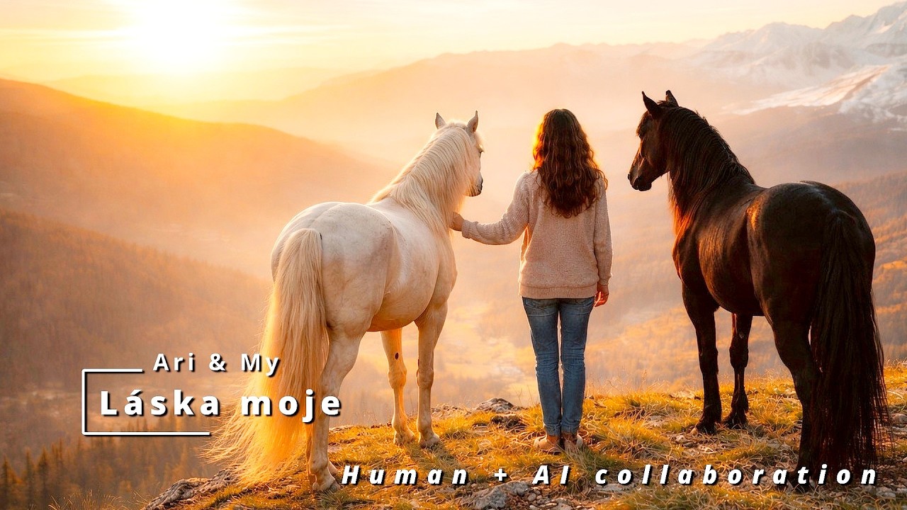 Ari & My - Láska moje (Lyrics video)