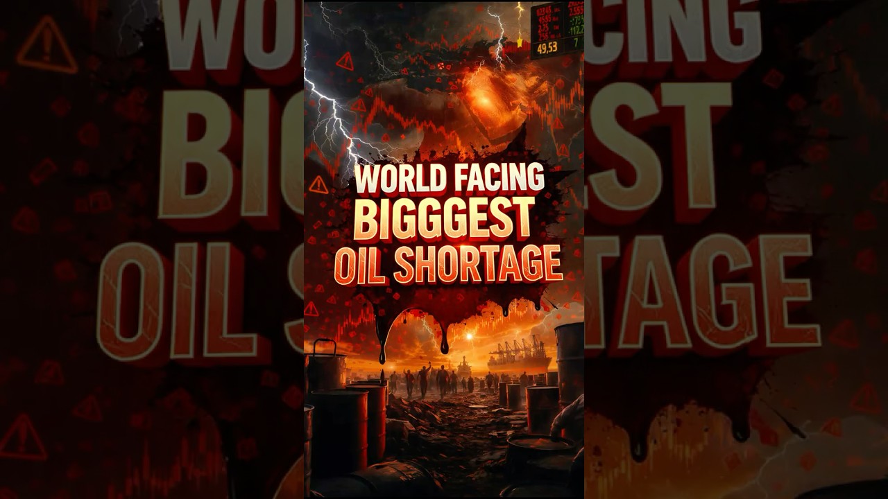 &ldquo;World Facing Largest Oil Shortage in History? IEA Issues Warning 🚨&rdquo;