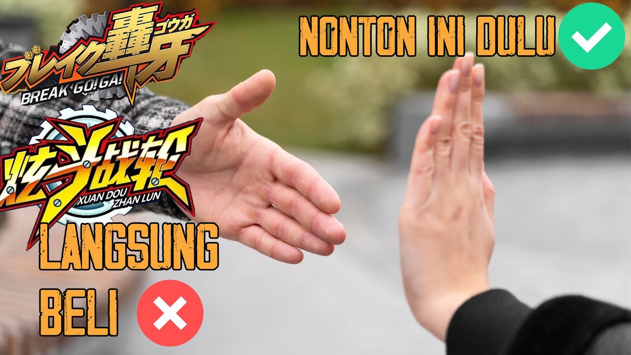 MAU BELI BREAK GO GA? NONTON INI DULU BUAT PERSIAPAN | Bandai thunder machines tips trick