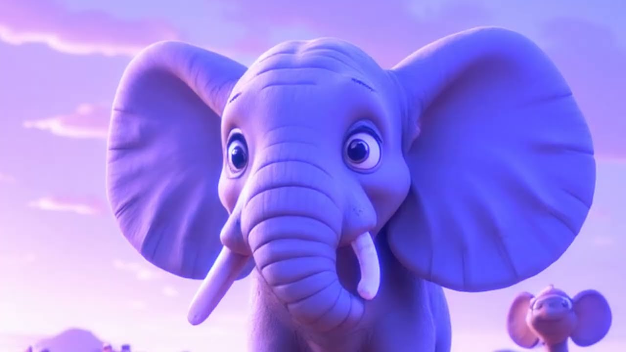 Fuzz the Finder A Small Elephant's Journey | Children Storyteller | Animal Stories for Kids