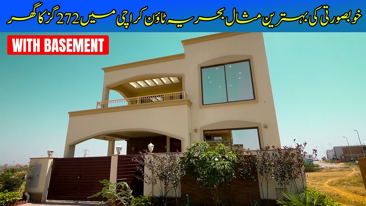 Luxury Villa Tour | 272 Sq Yds With Basement For Sale | Bahria Town Karachi