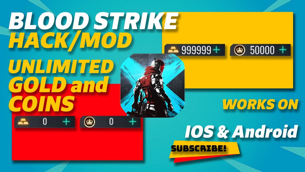 Blood Strike HACK/MOD GET Gold and Coin For Free - Android/IOS
