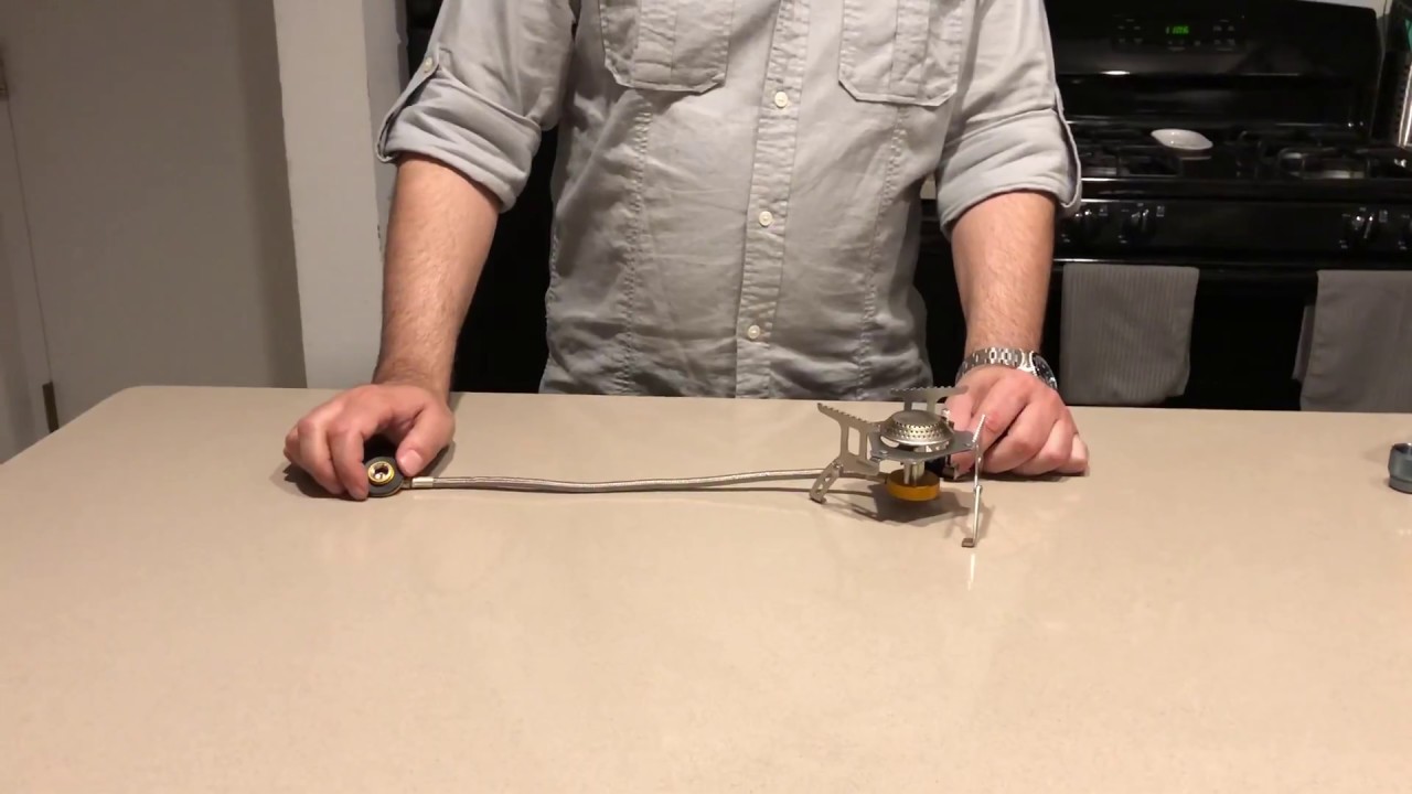 Minamalist Overlanding Stove and Lindal Valve Adapter