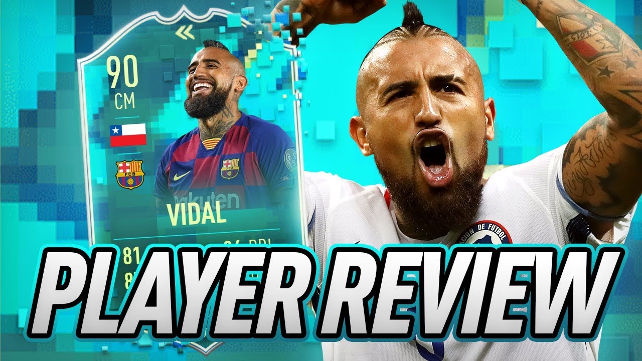 II GUERRIERO! 💪 90 FLASHBACK VIDAL PLAYER REVIEW! - FIFA 20 Ultimate Team
