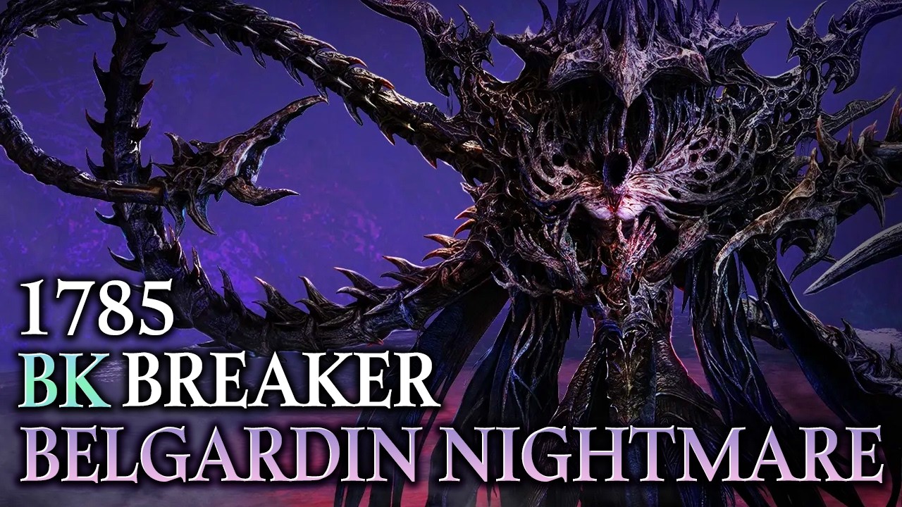 [Lost Ark]1785 Brawl King Breaker - Shadow Raid Belgardin Nightmare Gate 1-2