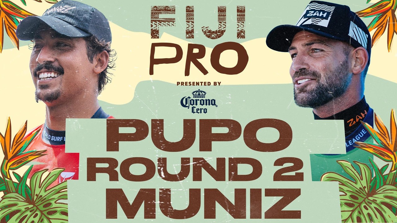 Samuel Pupo vs Alejo Muniz | Fiji Pro presented by Corona Cero 2026 - Round 2