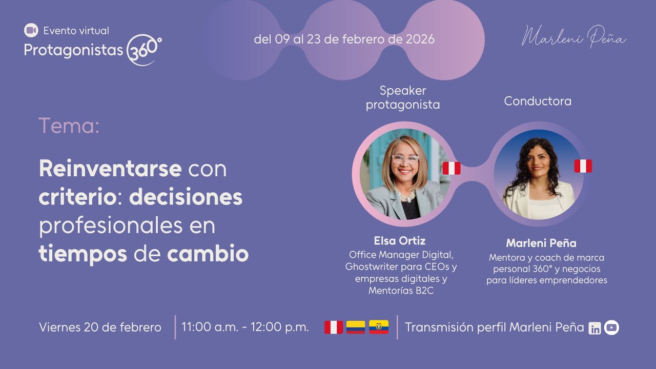 P360° #10: Decisiones profesionales en tiempos de cambio