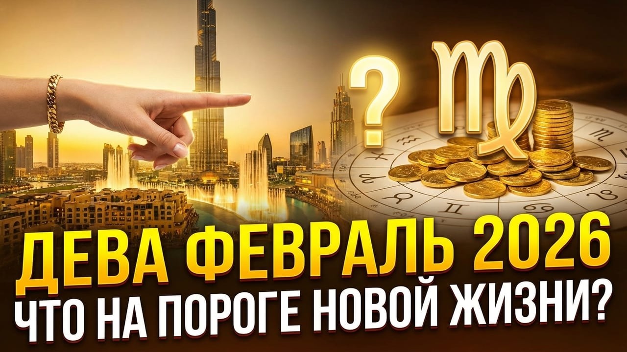 ДЕВА ФЕВРАЛЬ 2026 ГОРОСКОП | Солнечное затмение меняет всё: деньги, карьера, судьба