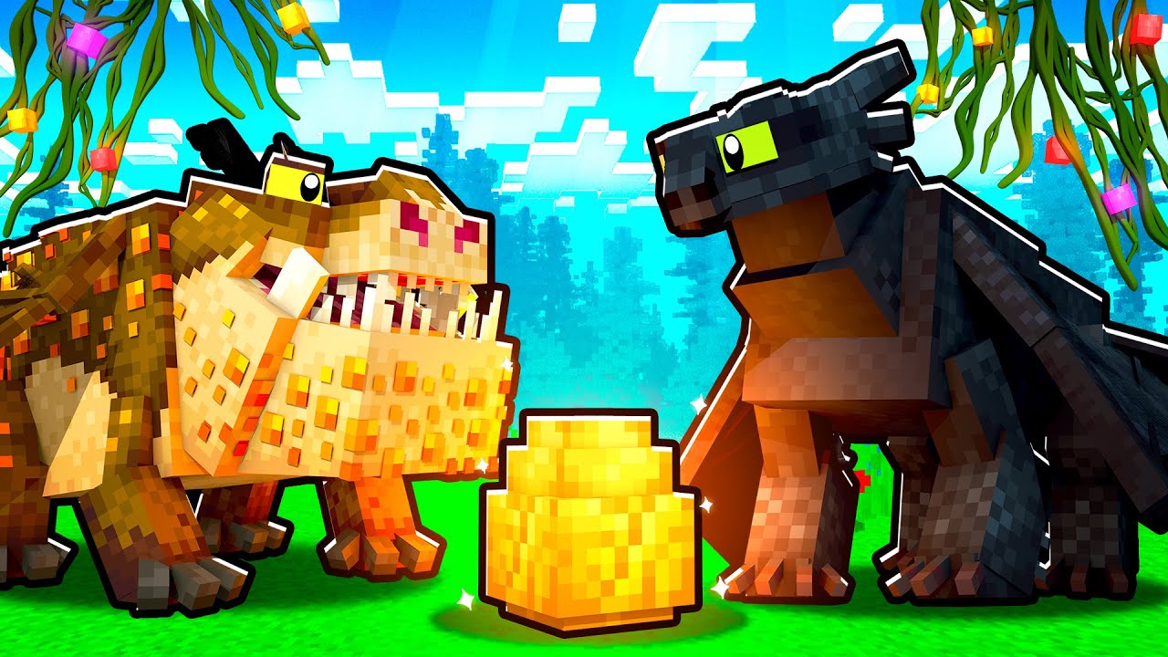 The Golden Dragon Egg! - Minecraft Dragons