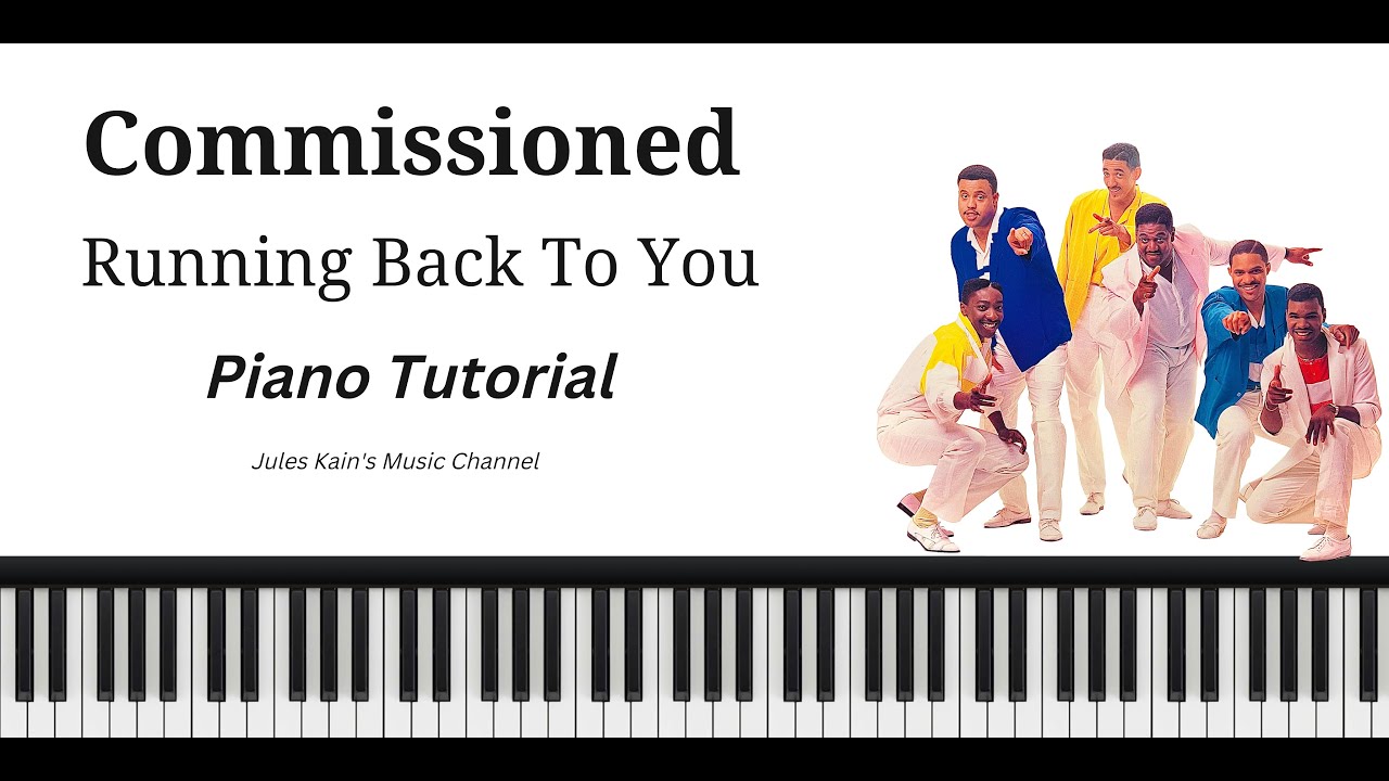Fred Hammond - Commissioned - Running Back To You - Piano Tutorial - Sheet Music