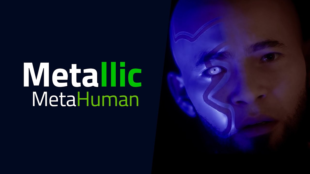 Custom Metahumans - Metallic Face Paint - Unreal Engine 5.1 and 5.2