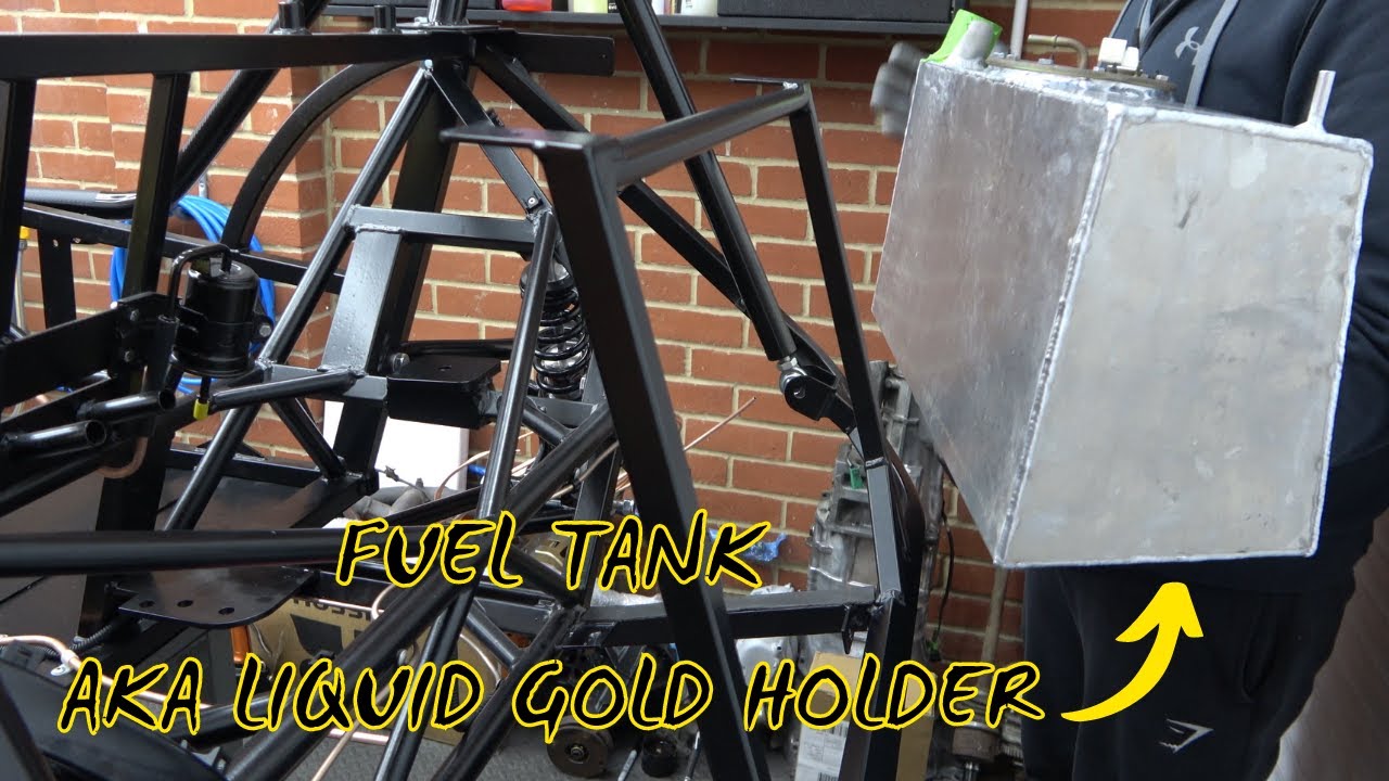 Fitting The Alloy Fuel Tank In To Our Kit Ep16