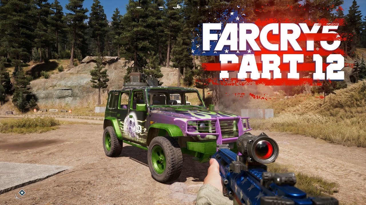 DEATH WISH JEEP - Far Cry 5 - Part 12 (Let's Play / Walkthrough / PS4 Pro Gameplay)
