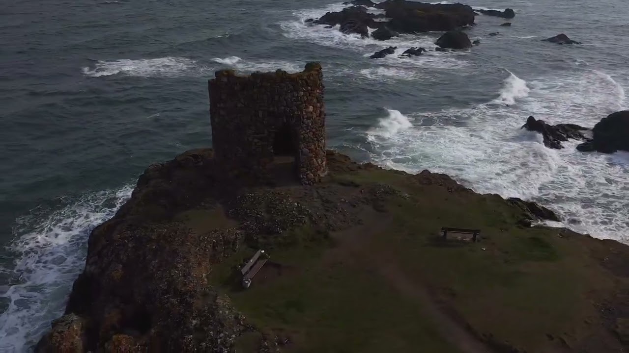 Scotland The Lady&rsquo;s Tower , Ruby Bay, Elie