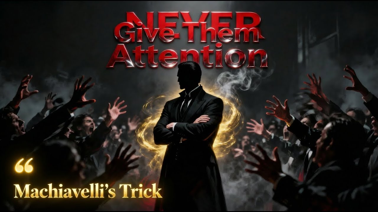 NEVER Give Them Attention – Machiavelli’s Trick That Makes People Crave Your Presence