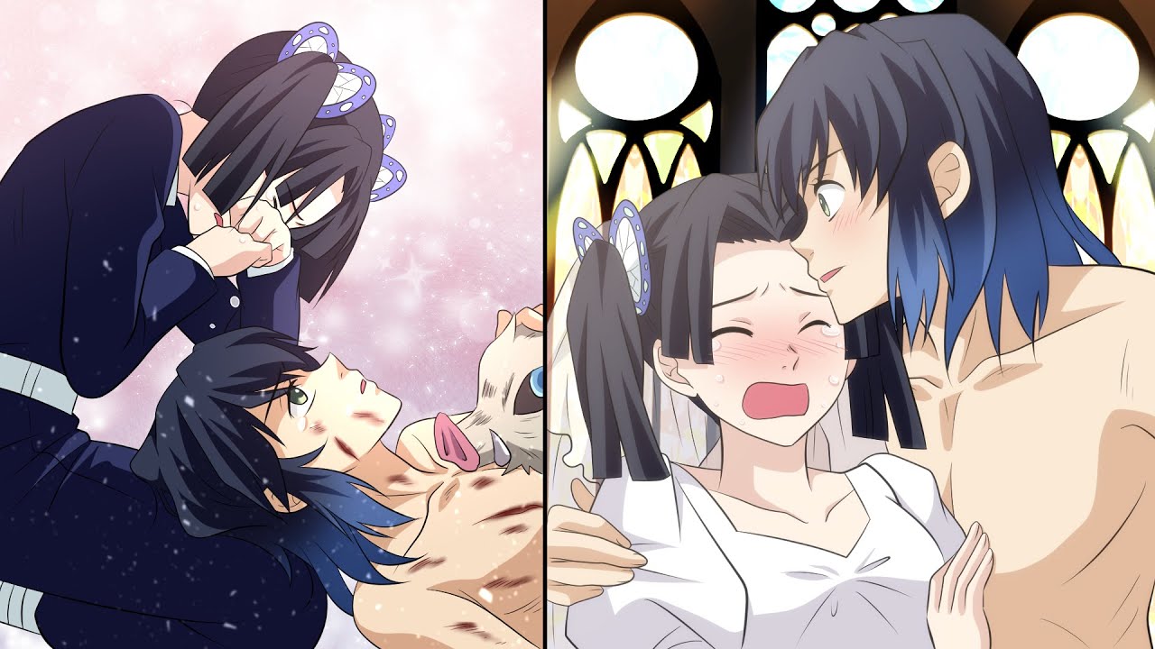 【鬼滅の刃】伊之助とアオイのドタバタ感動結婚式。アオイ「伊之助さん大好きです…」鬼のいない平和な世界で…【伊アオ/炭治郎/カナヲ/善逸/禰豆子/声真似】