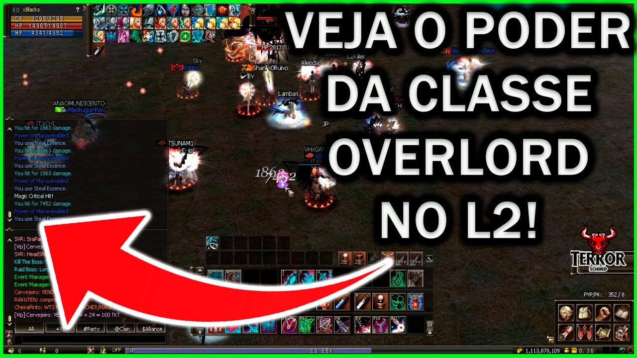 L2 CLASSE OVERLORD/DOMINATOR TUTORIAL/DICAS/ INICIANTES! L2 CHAOS!
