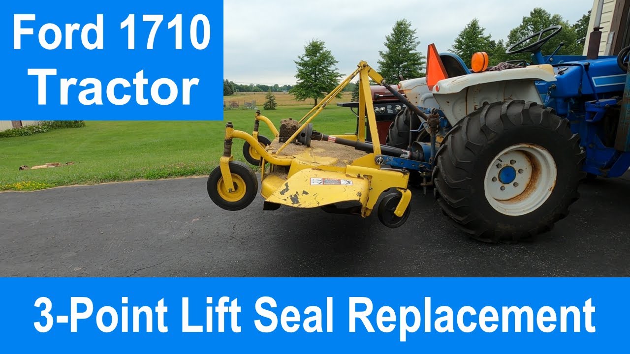 Replacing a Ford Tractor 3-Point Lift Cylinder Seal | Ford 1710 | Man About Home