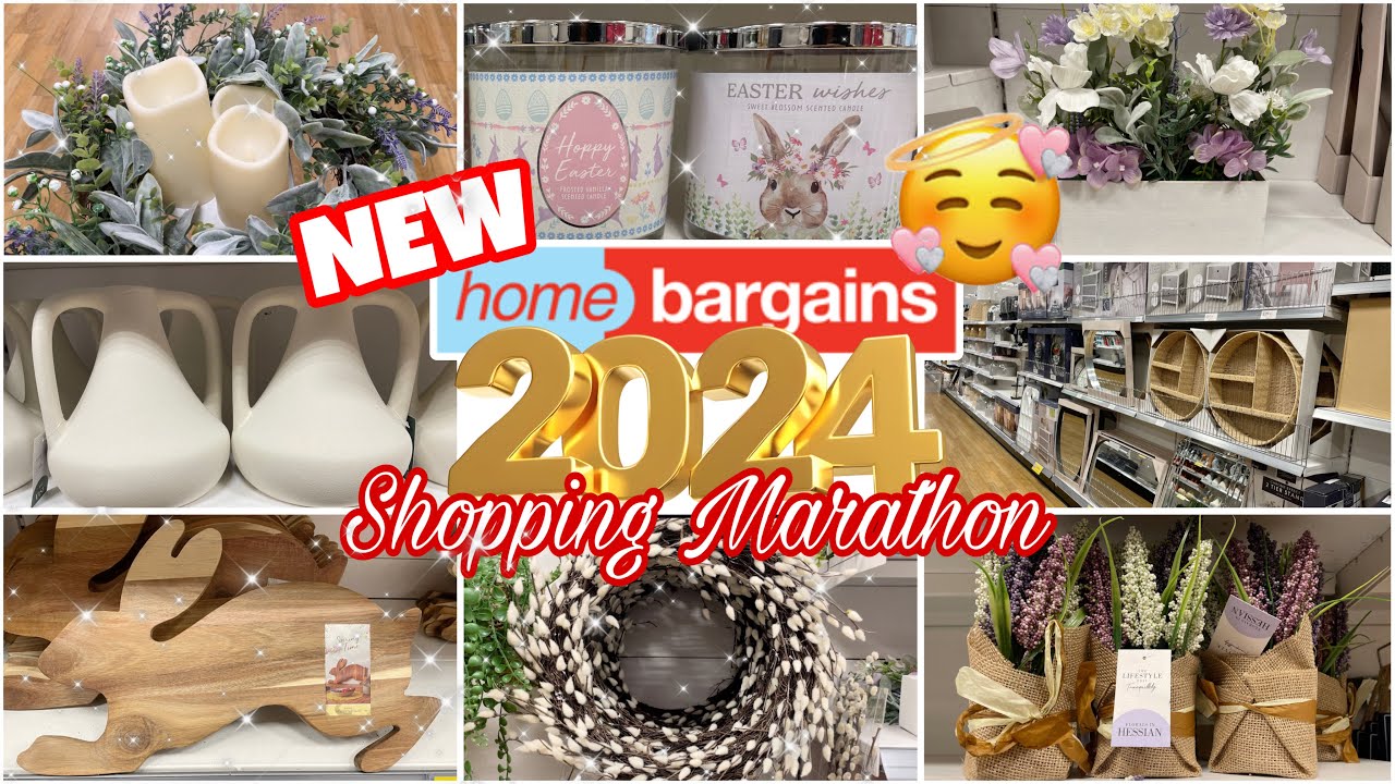 😍 NEW lN HOME BARGAINS‼️ SPRING 2024 SHOPPING MARATHON 🌸 SHOP WITH ME | FEBRUARY 2024 |COSY CORNER
