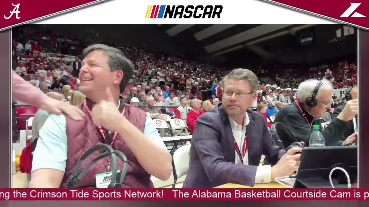 Alabama vs. Florida Basketball Live Courtside Cam | February 21st