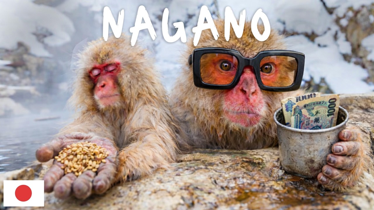 These Wild Monkeys in Japan Work for Food! 🇯🇵