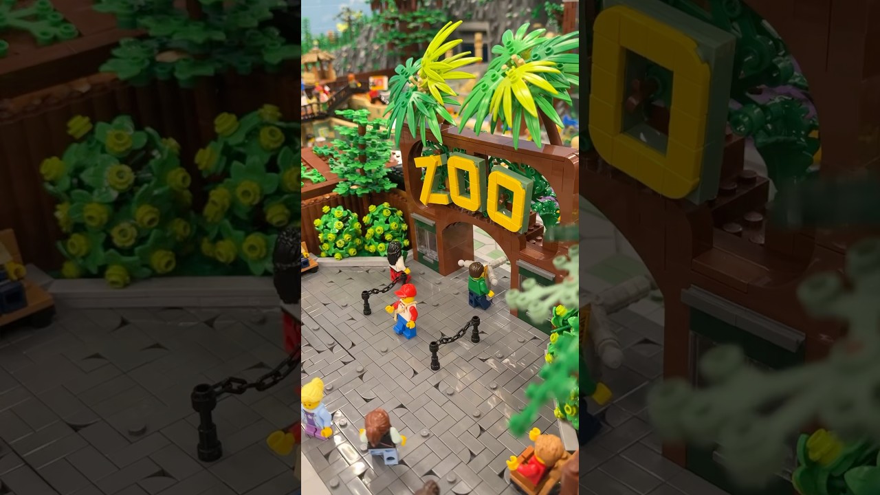 I love looking at my LEGO ZOO!