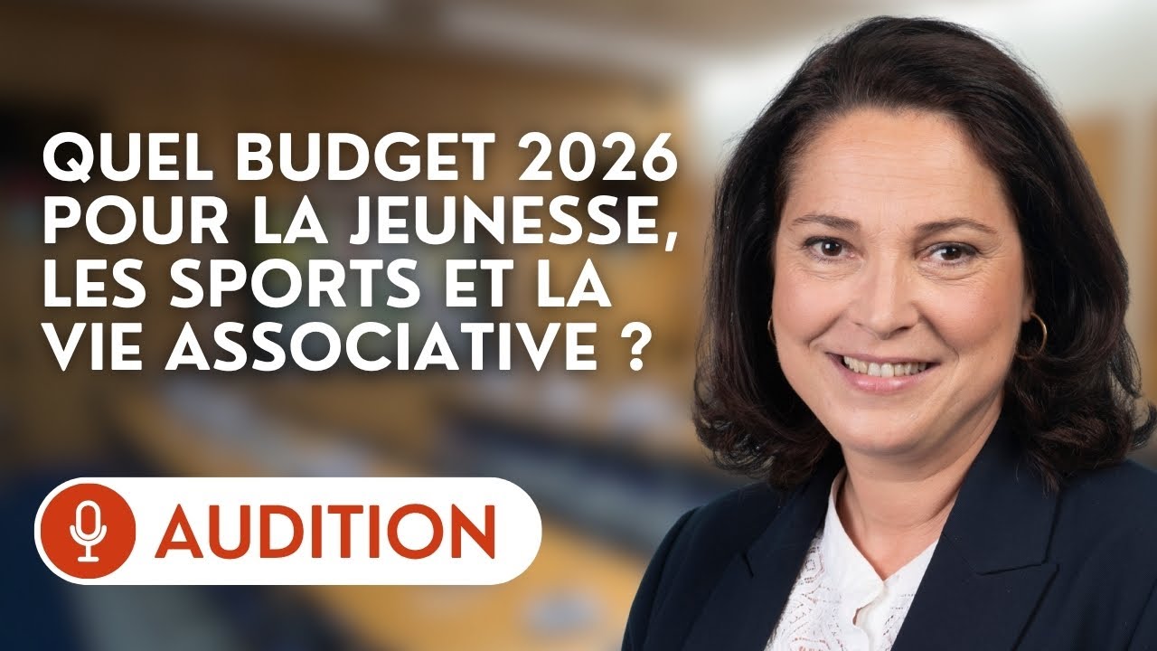 🔴Marina Ferrari sur les cr&eacute;dits 2026 du minist&egrave;re des Sports, de la jeunesse & de la vie associative