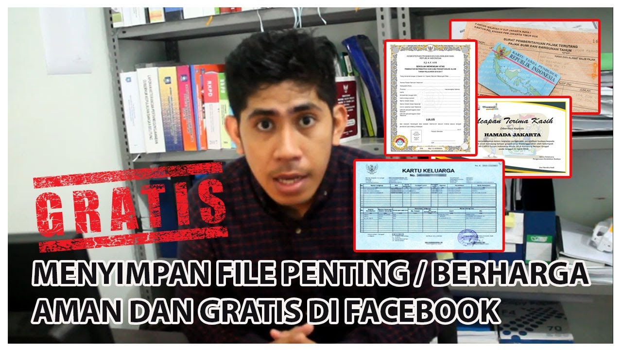 Menyimpan File Penting di Facebook agar dapat dengan mudah diambil pada saat Dibutuhkan