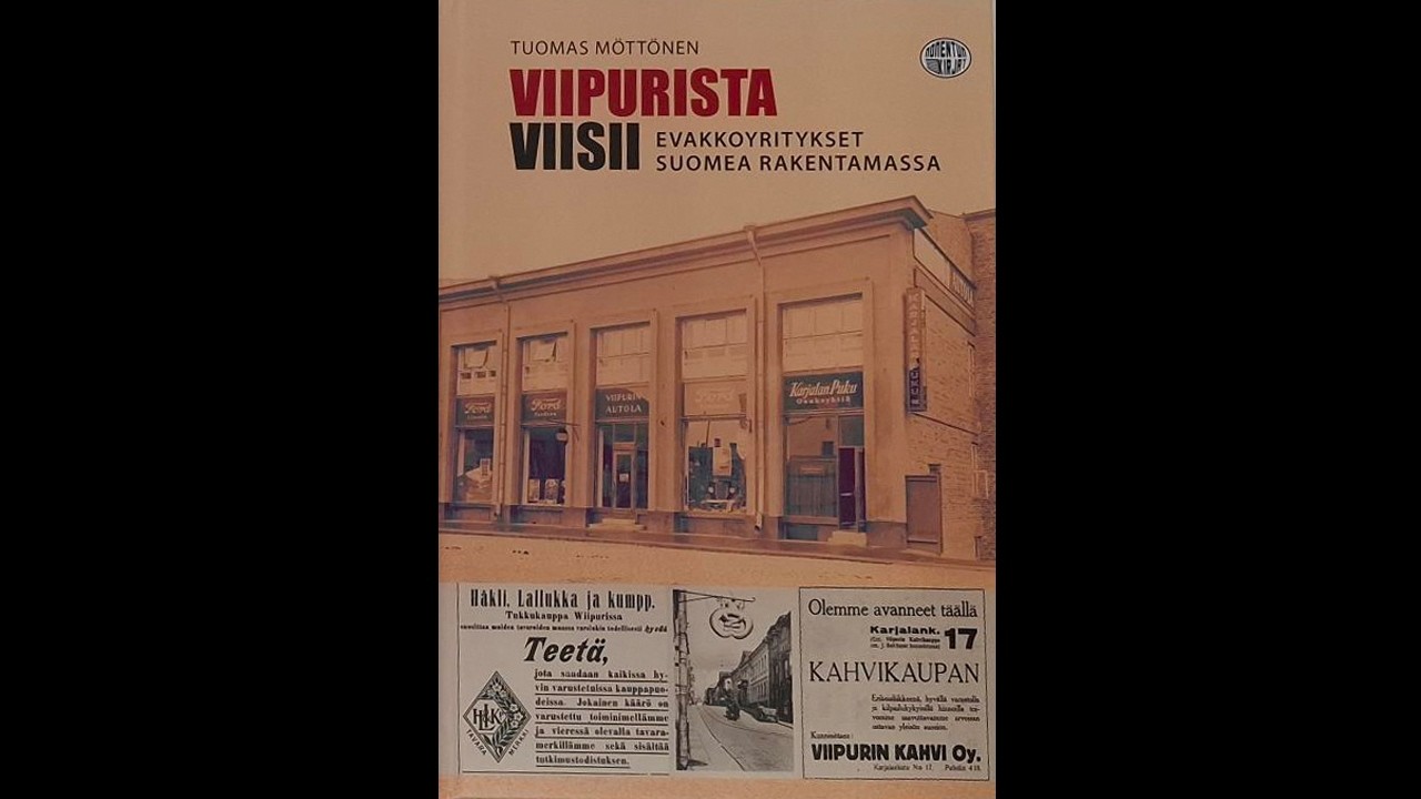 Tuomas Möttönen – Viipurista Viisi, evakkoyritykset Suomea rakentamassa (18.2.2026)
