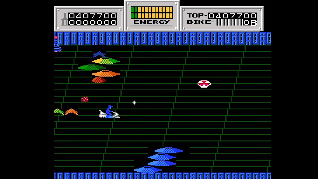 Seicross Walkthrough/Gameplay NES HD 1080p