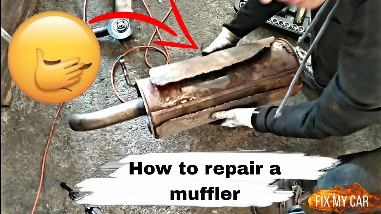 How to repair a muffler | Fix My Car Garage