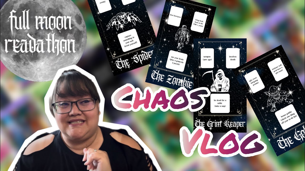 Full Moon Readathon Chaos Vlog!