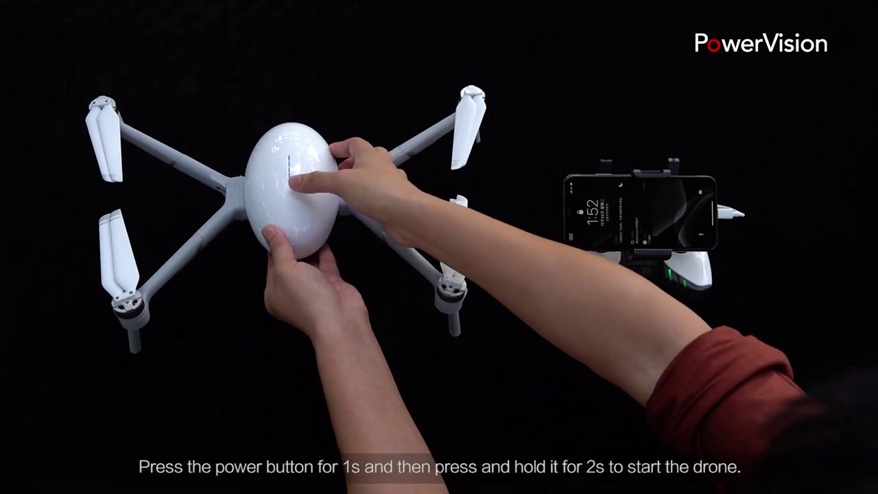Power Egg X - Setting Up The Drone