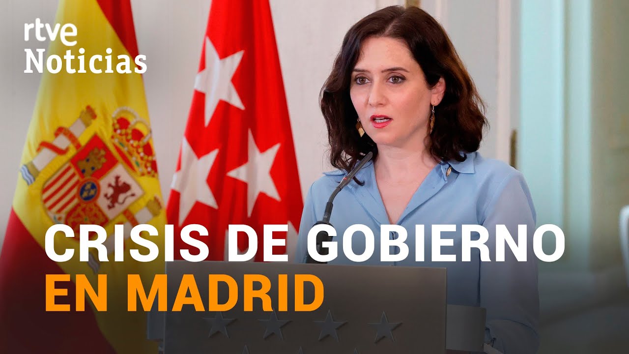 DÍAZ AYUSO convoca ELECCIONES anticipadas en MADRID para evitar una MOCIÓN DE CENSURA | RTVE