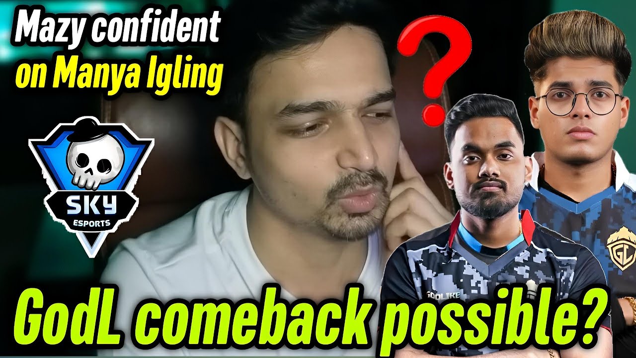 Mazy reply on Godlike comeback possible? 😳 Confident Manya Igling ✅