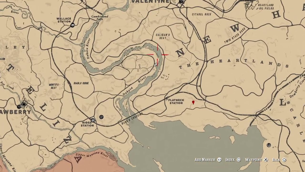 RDR2 Blue Jay spawn location (spawns pretty consistently on this rock)