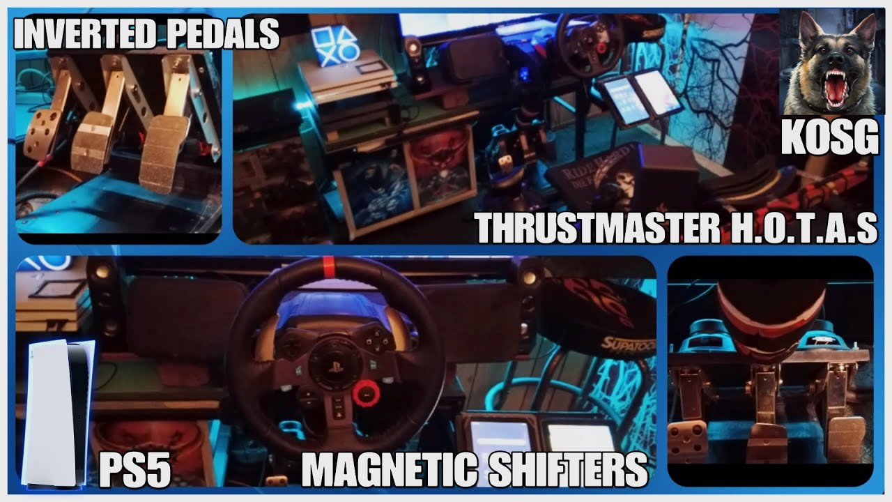 EA SPORTS WRC PS5 G29/MAGNETIC SHIFTERS/INVERTED PEDALS)