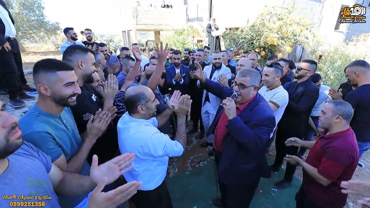زفة العريس محمد ابو فرحه الشاعر ابو الناجي و ابو الرجا فقوعه
