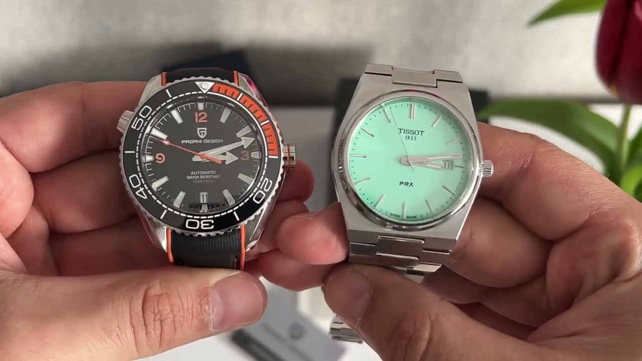 Чем отличаются дорогие часы от дешевых Tissot PRX и Pagani Design PD 1679